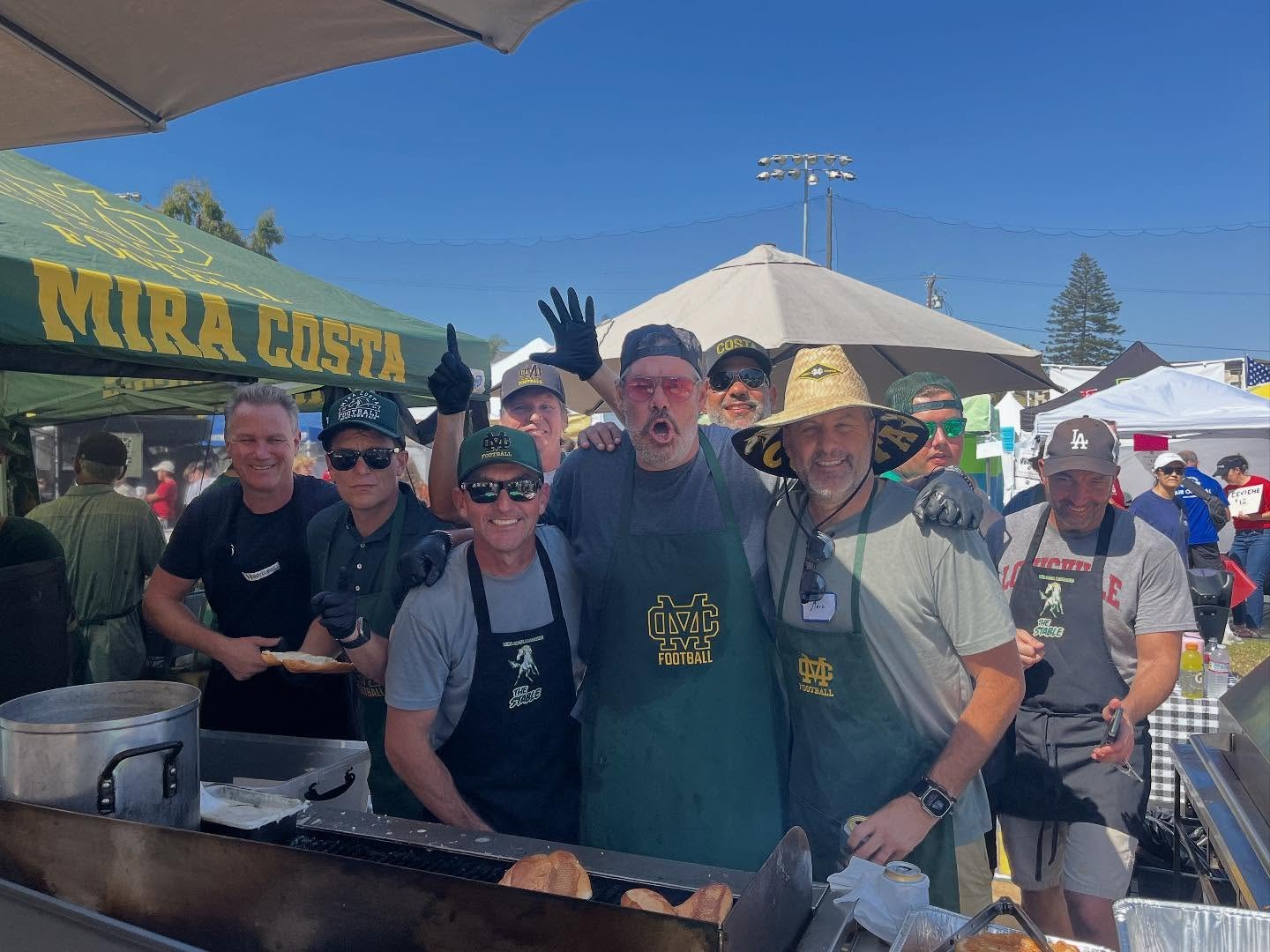 The Un-Stable on the grill